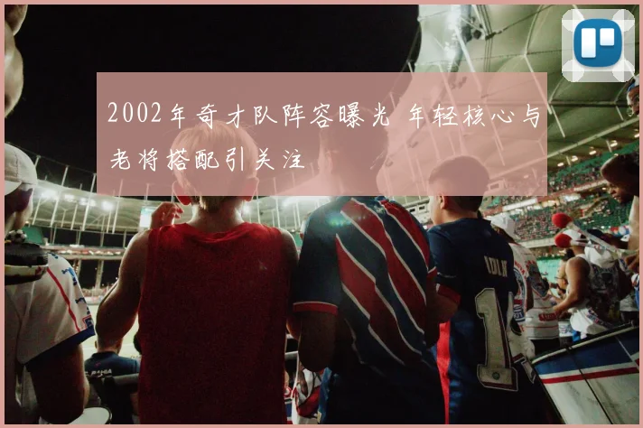 2002年奇才队阵容曝光 年轻核心与老将搭配引关注